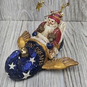 Vintage Pam Schifferl Pleasant Dreams Santa Figurine Midwest Cannon Falls